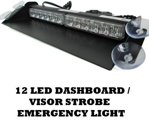 Neon & LED Lights - LED GREEN Windscreen Emergency Vehicle Warning